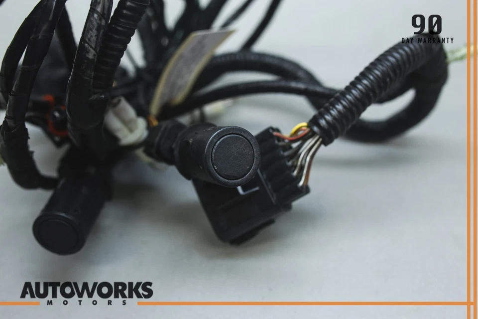 05-08 Jaguar tipo S parachoques delantero ayuda estacionamiento sensor arnés de cableado con sensor OEM Foto 4 de 4