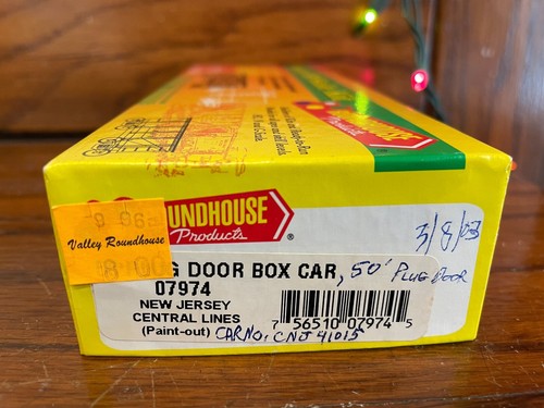 Roundhouse - Escala HO - 07974 - New Jersey Central 41015 - Coche caja puerta enchufable 50' | Zustand: New