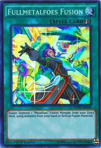 Fullmetalfoes Fusion - INOV-EN058 - Super Rare - 1st Edition x3 - Near Mint