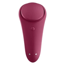 SATISFYER Sexy Secret Panty Vibrator-Wine Red FREE SHIPPING AUTHORIZED DEALER...