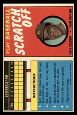 1970 Topps Scratch-Offs Baseball #7 Nate Colbert EX/MT *d6