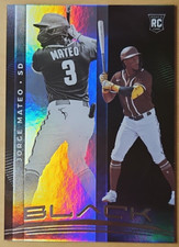 2021 Panini Chronicles Black Jorge Mateo #14 San Diego Padres Rookie Card MLB RC