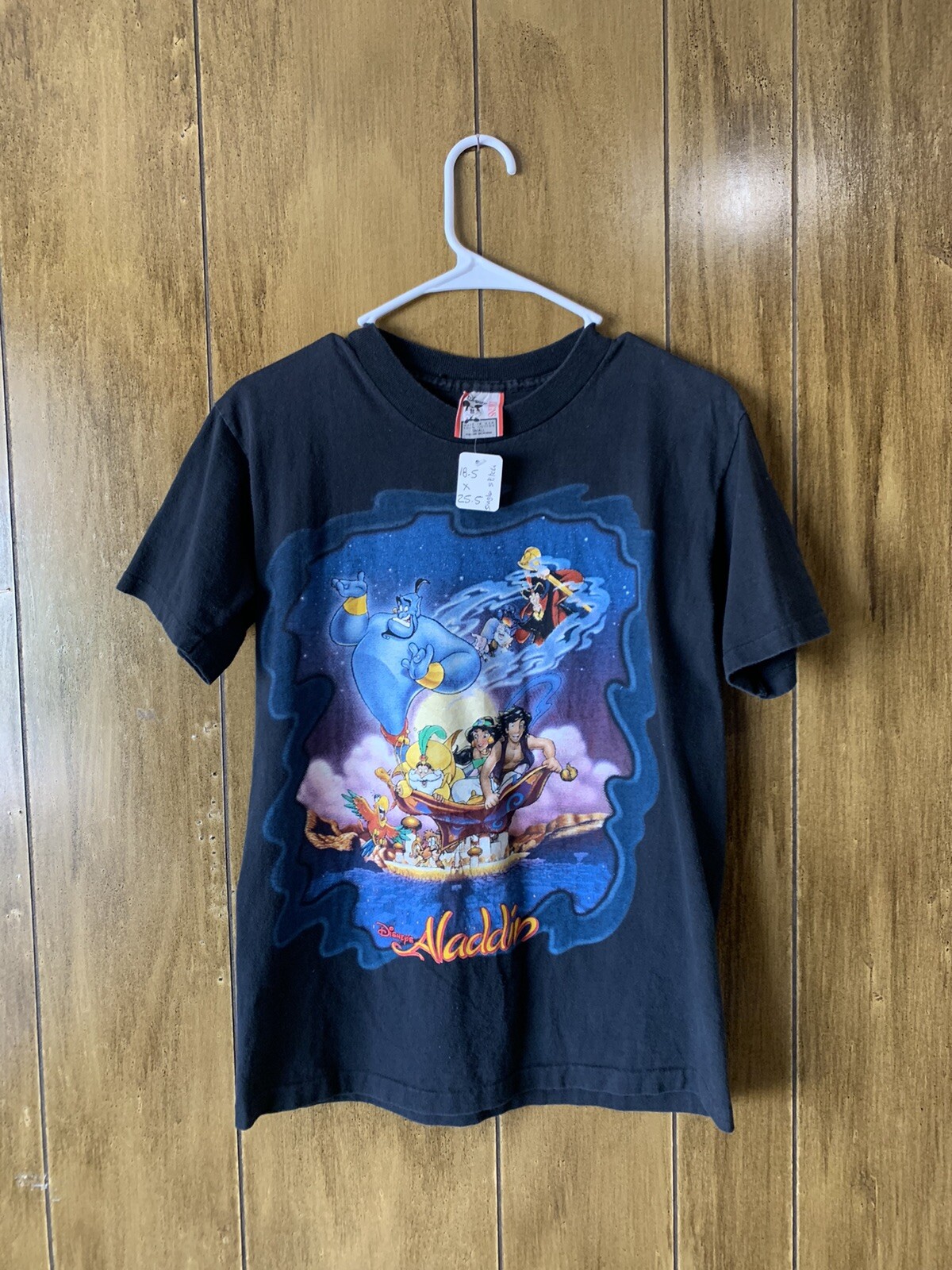90s disney tシャツ アラジン ALADDIN ジーニー レア グレー 90s disney tシャツ アラジン ALADDIN ジーニー レア グレー