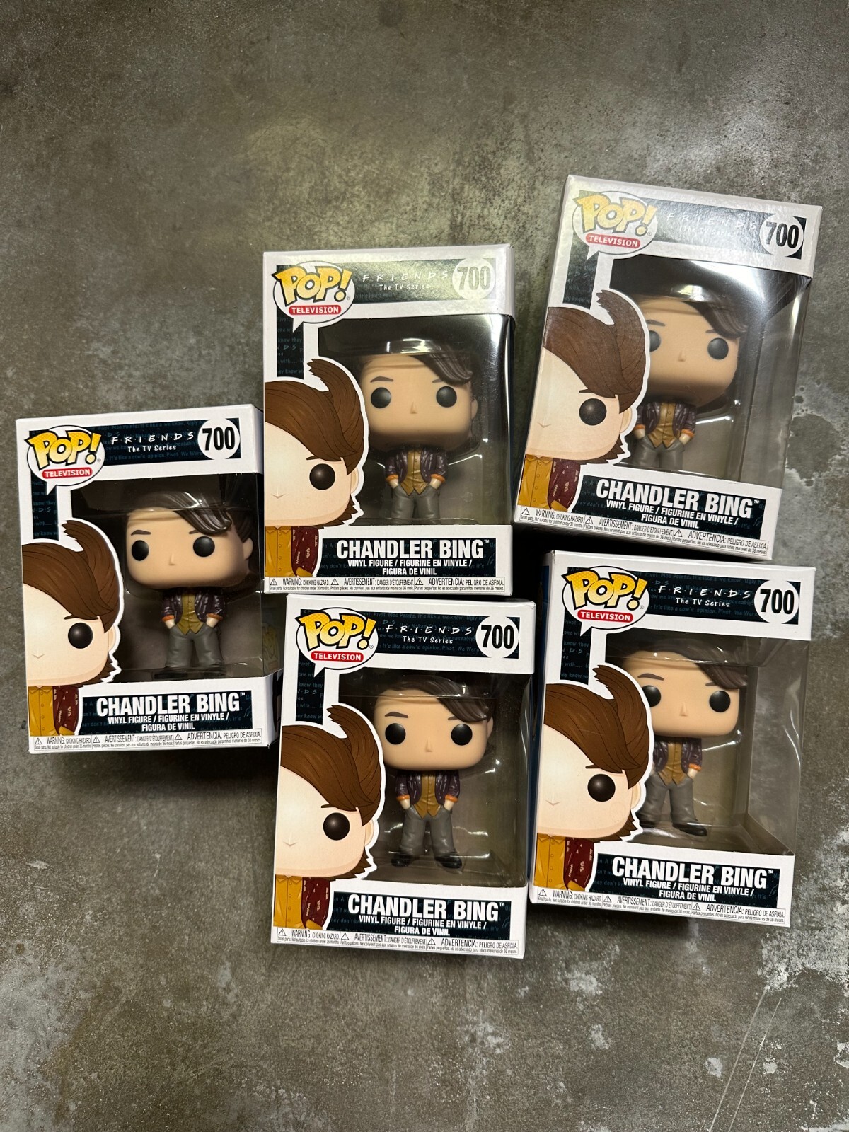 Pop Television: Friends Wave 2 - Chandler Bing #700 Caja De Daños 1X