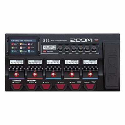 ZOOM G11 Guitar Multi-Effects Pedals Processor IR loader function Touch panel