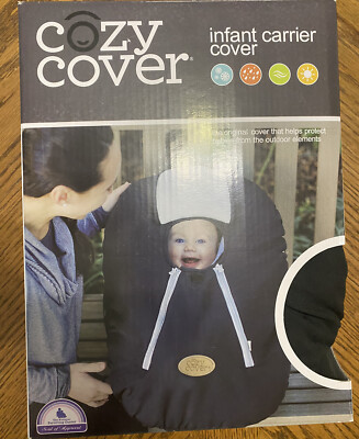 Cozy Cover Infant Carrier Cover Midnight Black Baby's Cover