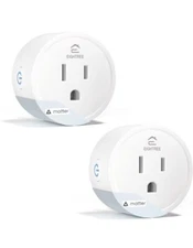 2pc Eightree Smart Plug 2 Pack Model ET01 Wifi 100V-240V SEALED NIB NEW
