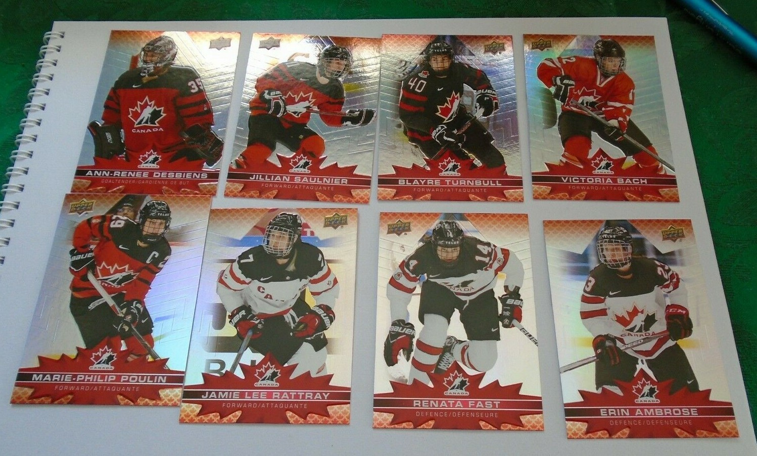 Tim Hortons Trading Cards 20212022 Team Canada Complete Base Set 100