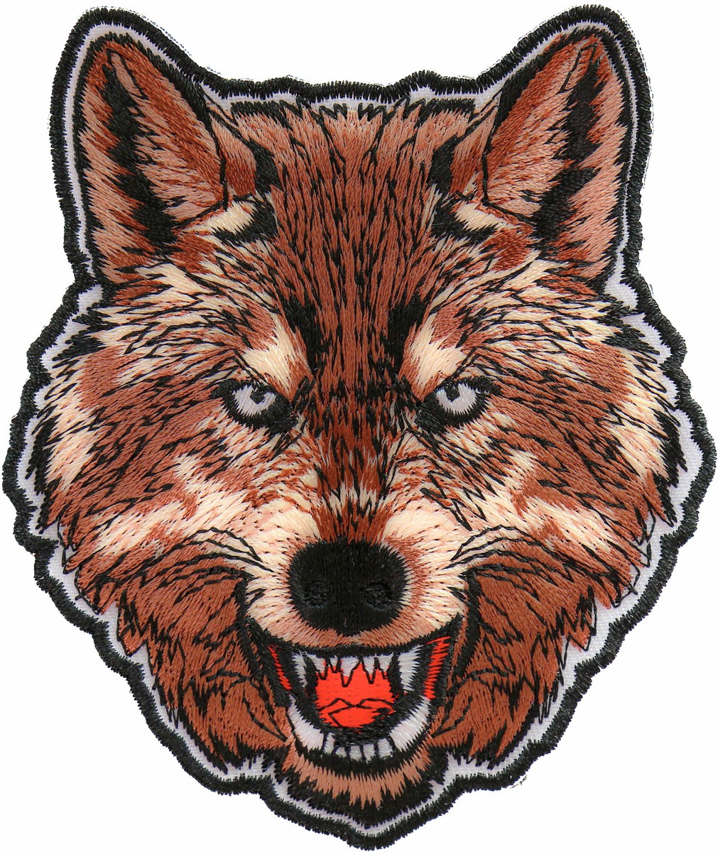 Wolf Patch - 3.25x4 inch - P7631 | eBay Wolf Patch - 3.25x4 inch - P7631 | eBay