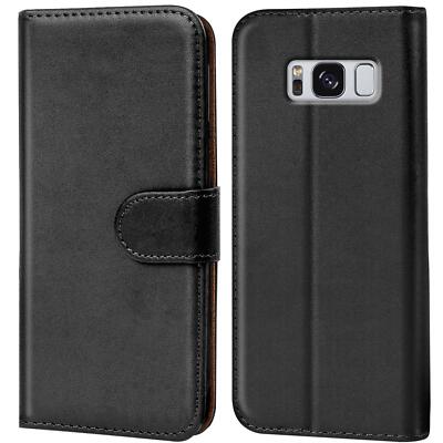 Schutz Hülle Für Samsung Galaxy S8 Plus Handy Klapp Schutz Tasche Book Flip Case