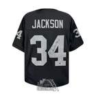 Bo Jackson Autographed Oakland Custom Black Football Jersey - BAS