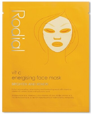 Rodial Vit C Energising Sheet Mask Individual Sachet,20ml full size new