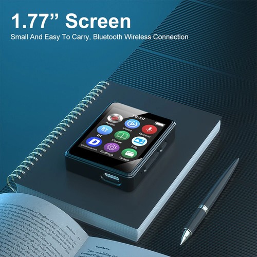 Reproductor de MP3 portátil compatible con Bluetooth 5.0 HiFi Reproductor de video MP4 (solo MP3). - Imagen 11 de 11