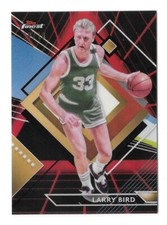 2023-24 FINEST BASKETBALL RARE #252 LARRY BIRD 8/10 RED BLACK REFRACTOR,CELTICS