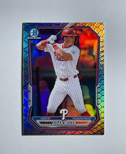 2026 bowman chrome Aiden Miller reptilian rookie card