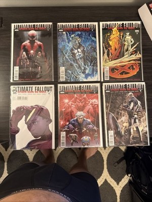 Marvel Comics Ultimate Fallout #1-6 Complete Run (2011) #4 1st Miles Morales