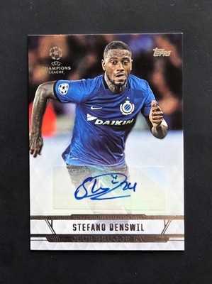 2016-17 Topps UCL Stefano Denswil Autograph #CLA-SD - Club Brugge KV Auto