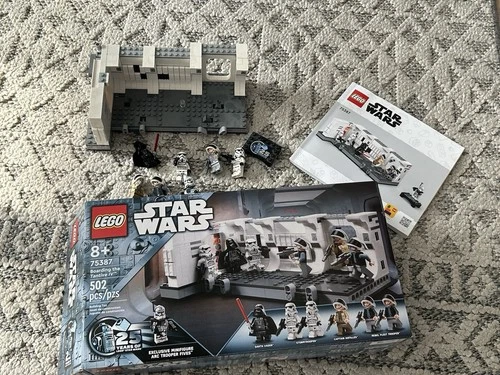 LEGO Star Wars 75387 Tantive IV Boarding Complete Set W/ Instructions Minifigs