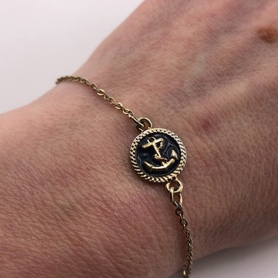 Accessoire Anker Armband Maritim Kette Marine Strand Navy Glieder Festival Boho