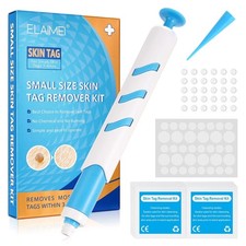 Auto Small Size Skin Tag Removal Kit For Small Skin Tags 1-4mm With Cleansing