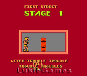 Bad Street Brawler - NES Nintendo Game