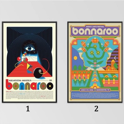 Bonnaroo Music And Arts Festival 2026 Poster