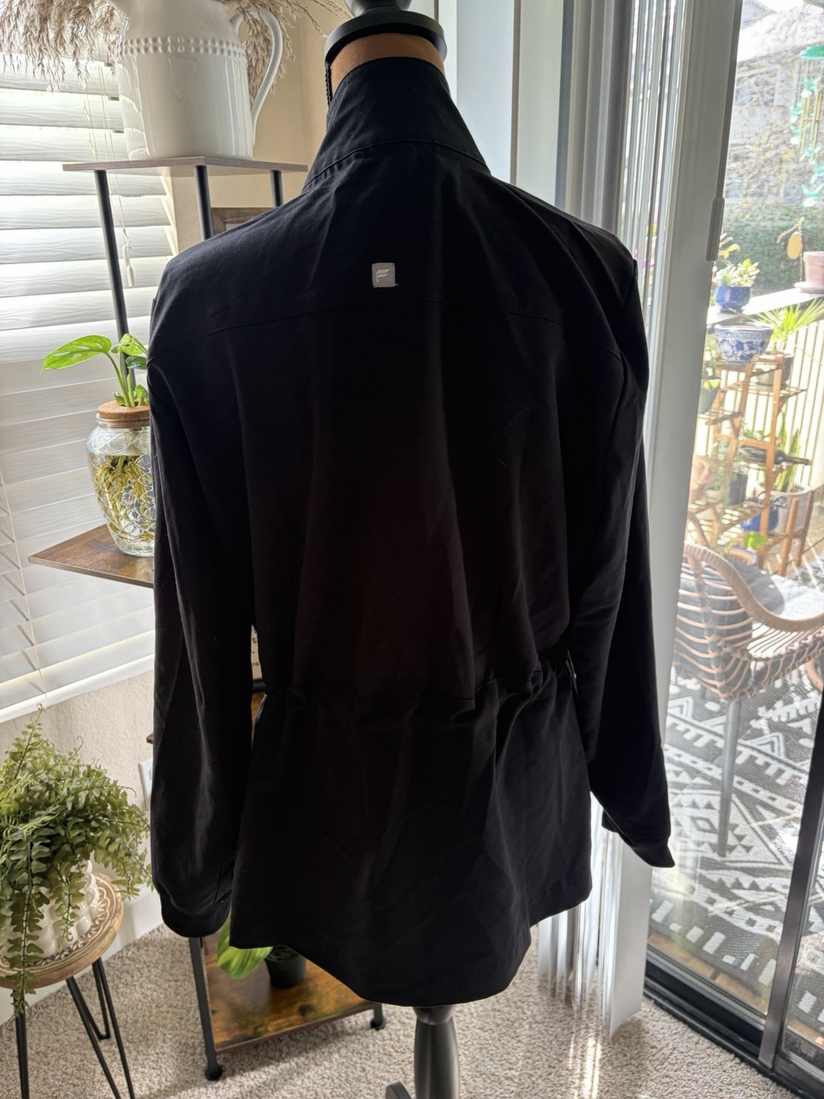 Fabletics Black Performance Jacket XL Lightweight… - image 2