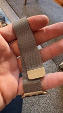 OEM Apple Watch Band 40mm Magnetic Milanese Loop Stainless Steel Silver