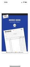 Just Stationary Invoice Book 1-80 Pages With Carbon Sheets