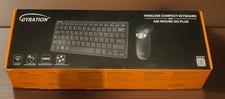 Gyration Wireless Compact Keyboard With Air Mouse Go Plus
