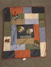 New with tags OSHKOSH BABY Under Construction Road Work Crib blanket