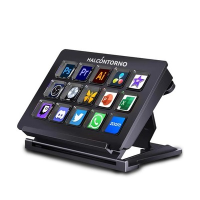 Stream Dock - Mirabox Steamdeck for PC Mac, Wired Streaming Controller for Co...