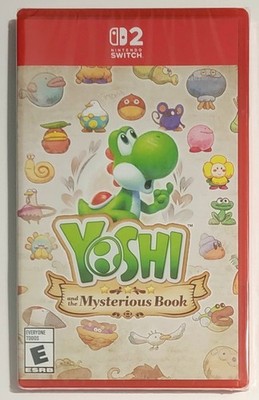Yoshi and the Mysterious Book Nintendo Switch 2 Video Game NEW SEALED FREE SHIP