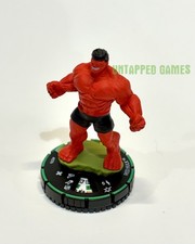 Red Hulk - 037b M/NM with Card Marvel Thunderbolts HeroClix