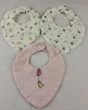 Winnie The Pooh  Friends Collection Cloth Baby Bibs Set of 3