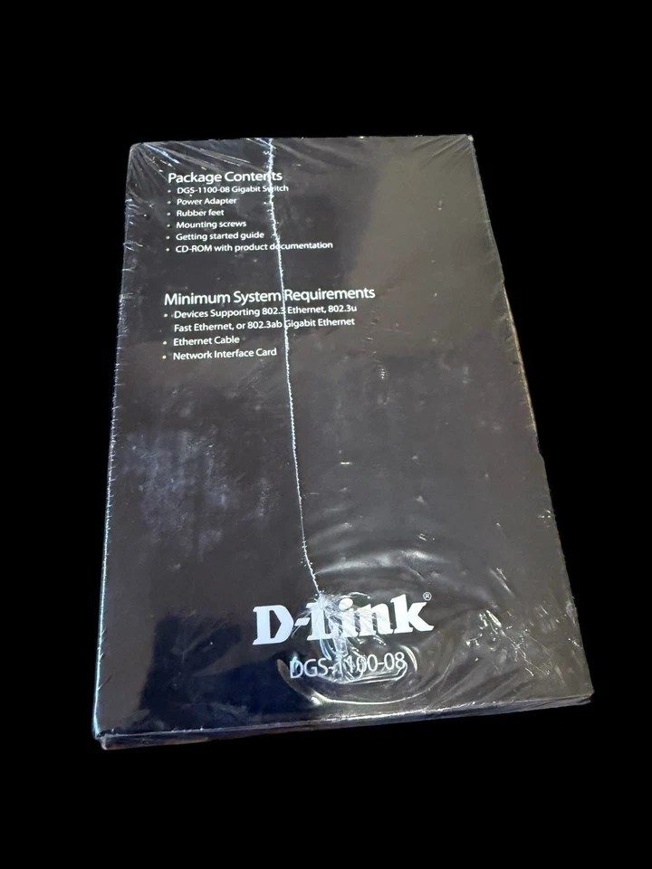 D-LINK 8 Port Gigabit Smart Managed Switch (NIB) - Image 4 of 4