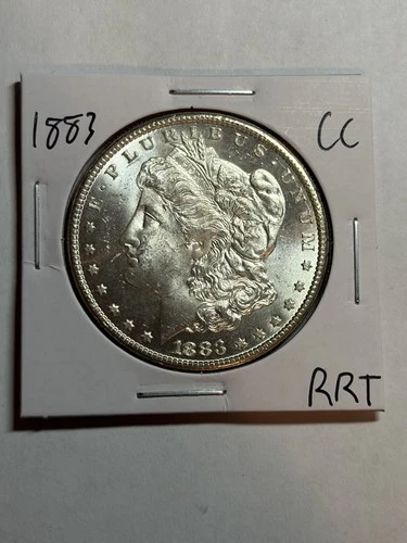 1883-CC Morgan Silver Dollar Choice BU UNC Blast White Better Date CC