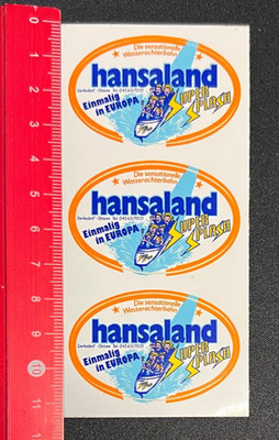 hansaland Skiersdorf Ostsee Super Splash / Aufkleber/Sticker /050617149
