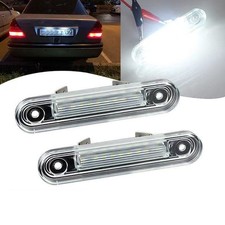 2LED Kennzeichenleuchte für Mercedes-Benz W201 E-Class E200 E280 E300 E320 E500