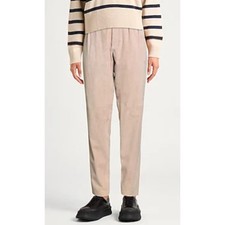 Ralph Lauren Purple Label Rogers Pale Pink 100 Lamb Suede Trousers Size 2