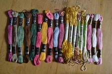 10 MEZ Sticktwist 25 / 6 MEZ Juwel / 3 Mez Muline Konvolut