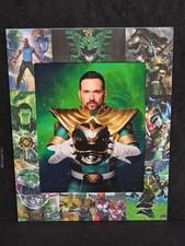 Jason David Frank - Green Power Ranger Custom Matted Photo