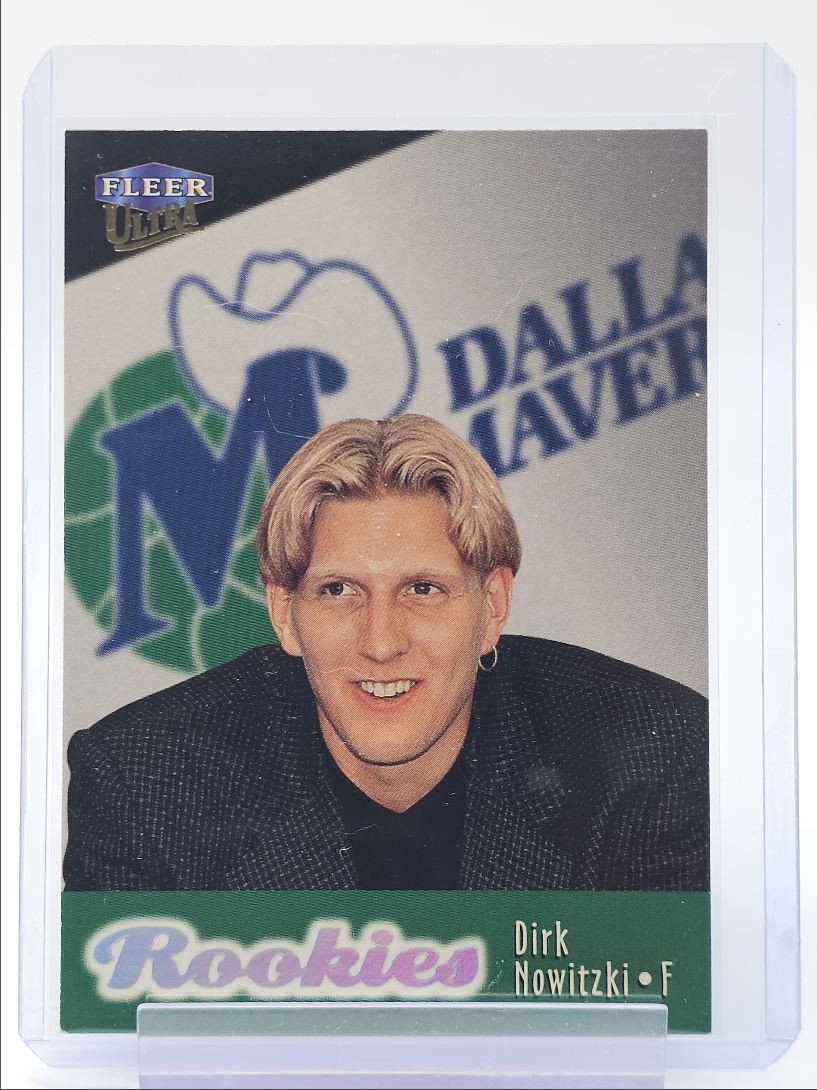 DIRK NOWITZKI 1998-99 FLEER ULTRA ROOKIES DALLAS MAVERICKS #118 RC Q0856