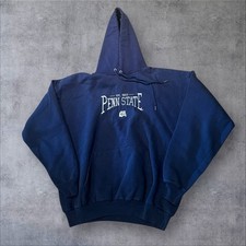Vintage Penn State Nittany Lions Y2K 2000s Embroidered Hoodie XL Extra Large