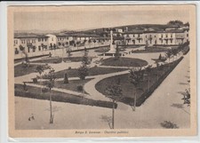 1954 - VECCHIA CARTOLINA DI BORGO SAN LORENZO - FIRENZE - GIARDINI PUBBLICI
