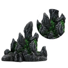 Rockery Fish Tank Ornament Decorations Aquarium Resin