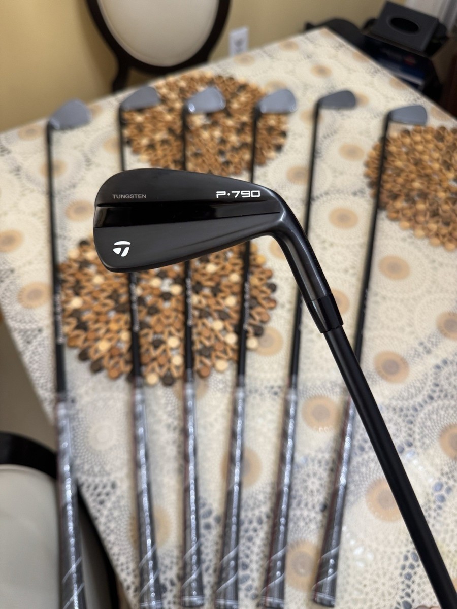 TaylorMade P790 2023 Black Irons Set 4-PW Dynamic Gold S300 NEW | eBay