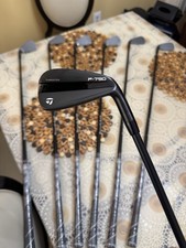 TaylorMade P790 2023 Black Irons Set 4-PW Dynamic Gold S300 NEW