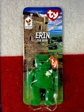 Erin the bear beanie baby McDonalds With Errors Retired Rare 1993 Tag