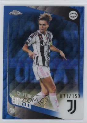 2025 Topps Chrome UEFA Women's Champions League /150 Cristiana Girelli #60 n0c
